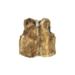 OshKosh B'gosh Faux Fur Vest: Gold Jackets & Outerwear - Size 12 Month