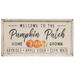 The Holiday Aisle® Halloween Banners/Signs, Metal | 0.75 H x 24 W x 12.25 D in | Wayfair EB4376C66CE54A48AD3EF3F46A21BDED