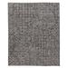 36 x 24 x 0.5 in Area Rug - Tufenkian Geometric Hand Knotted Rectangle 2' x 3' Wool/Silk Area Rug in Brown/Gray Silk/Wool | Wayfair ADQ.CHARIV.0203