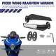 360 ° rotierenden Wind Flügel Motorrad Rückspiegel für Suzuki GSX-R GSXR 600 700 1000 1300 K1 K2 K3