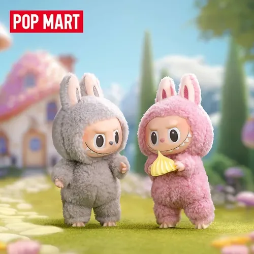 Pop Mart die Monster Labubu aufregende Macarone Blind Box Action Anime Mystery Figuren Spielzeug und