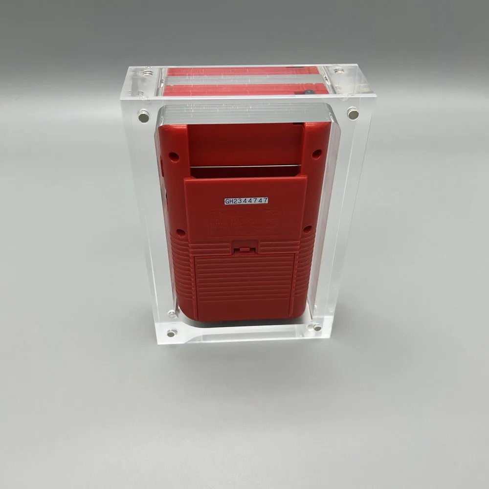Für Gameboy Classic GB DMG Spielkonsole Abdeckung Shell Box Transparenz Acryl Magnetische Abdeckung Konsole Display Box Lagerung Box Image