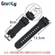16mm schwarze Armbänder für Casio G-Shock GA-150/200/201/300/glx ga200 Serie Uhren armband TPU