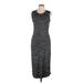 Wilfred Free Casual Dress - Midi: Gray Marled Dresses - Women's Size Large