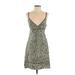 H&M L.O.G.G. Casual Dress: Gray Dresses - Women's Size 36