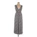 Tart Casual Dress - Maxi: Gray Paisley Dresses - Women's Size X-Large