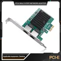 Carte réseau 2500Mbps PCIE vers RJ45 adaptateur Ethernet Gigabit 2.5G 1/2/4 ports