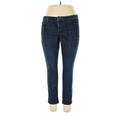 LC Lauren Conrad Jeans - High Rise: Blue Bottoms - Women's Size 14