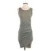 Leith Casual Dress - Sheath: Gray Marled Dresses - Women's Size Small