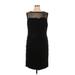 Tadashi Shoji Casual Dress - Bodycon: Black Dresses - Women's Size 1X