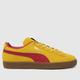 PUMA suede terrace trainers in yellow