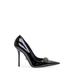 Gianni Ribbon Décolleté - Black - Versace Heels