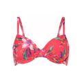 Lascana Bikini-Top Damen fuchsia, 44D