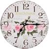 Vidaxl - Vintage Wanduhr Blumen 30 cm