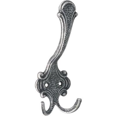 Huthaken Kufstein Breite 58 mm, Höhe 148 mm, Zinkdruckguss eisenfärbig brüniert Image