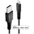 USB-Kabel usb 2.0 Apple Lightning Stecker, usb-a Stecker 2.00 m Schwarz 31292 - Lindy
