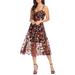 Uma Floral Embroidered Lace Dress