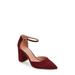 Paola Ankle Strap Pointed Toe Pump