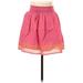 H&M L.O.G.G. Casual Skirt: Pink Bottoms - Women's Size 10