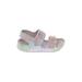 Cat & Jack Sandals: Pink Tie-dye Shoes - Kids Girl's Size 7