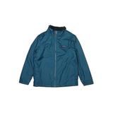 Patagonia Jacket: Blue Solid Jackets & Outerwear - Kids Girl's Size Medium