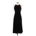 Lauren by Ralph Lauren Casual Dress - Sheath: Black Solid Dresses - Women's Size 4