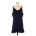 Parker Cocktail Dress - Slip dress: Blue Dresses - Women's Size X-Small