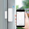 lulshou Smart WiFi Door Sensor Wireless Window Sensor Real-time Message Notification Home Security Door Open Entry Sensor