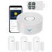 Home Alarm System 5 Pieces Smart Home Alarm Security System APP Alert Door/Window Sensors Remotes Work with Alexa for Home