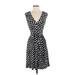 Plenty By Tracy Reese Casual Dress - Fit & Flare: Black Hearts Dresses - Women's Size X-Small