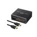 PROZOR HDMI Audio Extractor Converter HDMI to Optical Toslink SPDIF with 1M HDMI 1.4 Cable and 3.5mm Stereo Audio Splitter Adapter Support 4K x 2K 3D