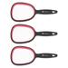 Portable Handle Mirror Compact Small Handheld 3 Pcs Vanity Cosmetic Travel Girl Daily Supplies