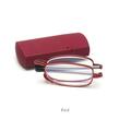 1 Pcs Folding Reading Glasses Gideon Gun Metal +1.50 to +3.00 NEW