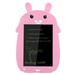 8.5 Inch LCD Writing Pad Light Energy Electronic Blackboard Color Handwriting DrawingPink Rabbit