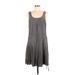 BCBGMAXAZRIA Casual Dress - DropWaist: Gray Dresses - Women's Size 8