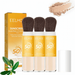 Mineral Powder Sunscreen Brush - SPF 50 Powder Sunscreen for Face Mineral Sunscreen Setting Powder Oil Control Natural Matte Finish