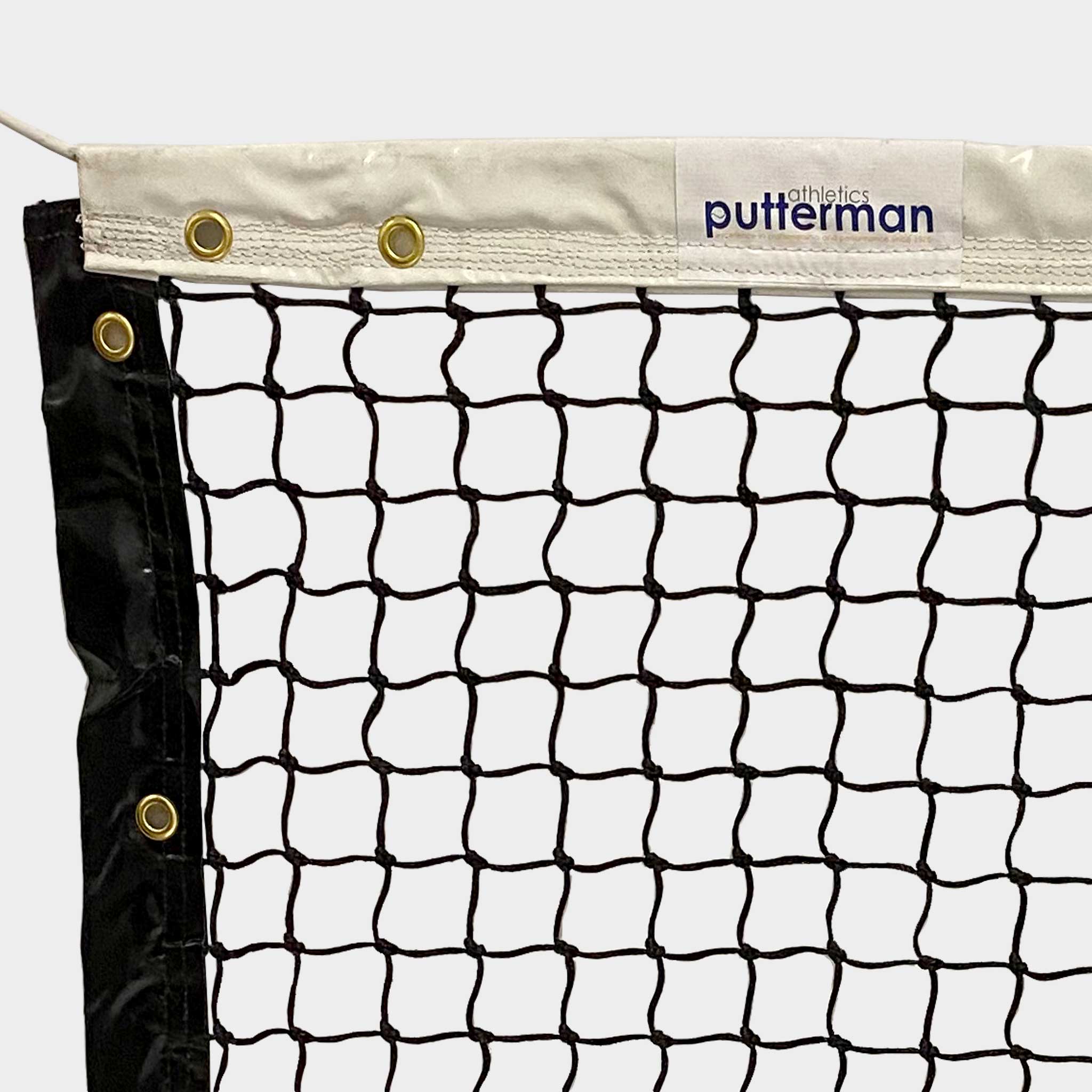 Putterman Tournamnet Net With Single Top Braiding Tennis Nets & Accessories