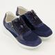 Navy Suede Trainers