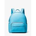 Michael Kors Bex Medium Pebbled Leather Backpack Blue One Size