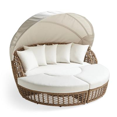 Nadette Daybed Replacement Cushions - Quick Dry, Natural - Frontgate