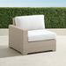 Palermo Left-facing Chair with Cushions in Dove Finish - Sand, Quick Dry - Frontgate