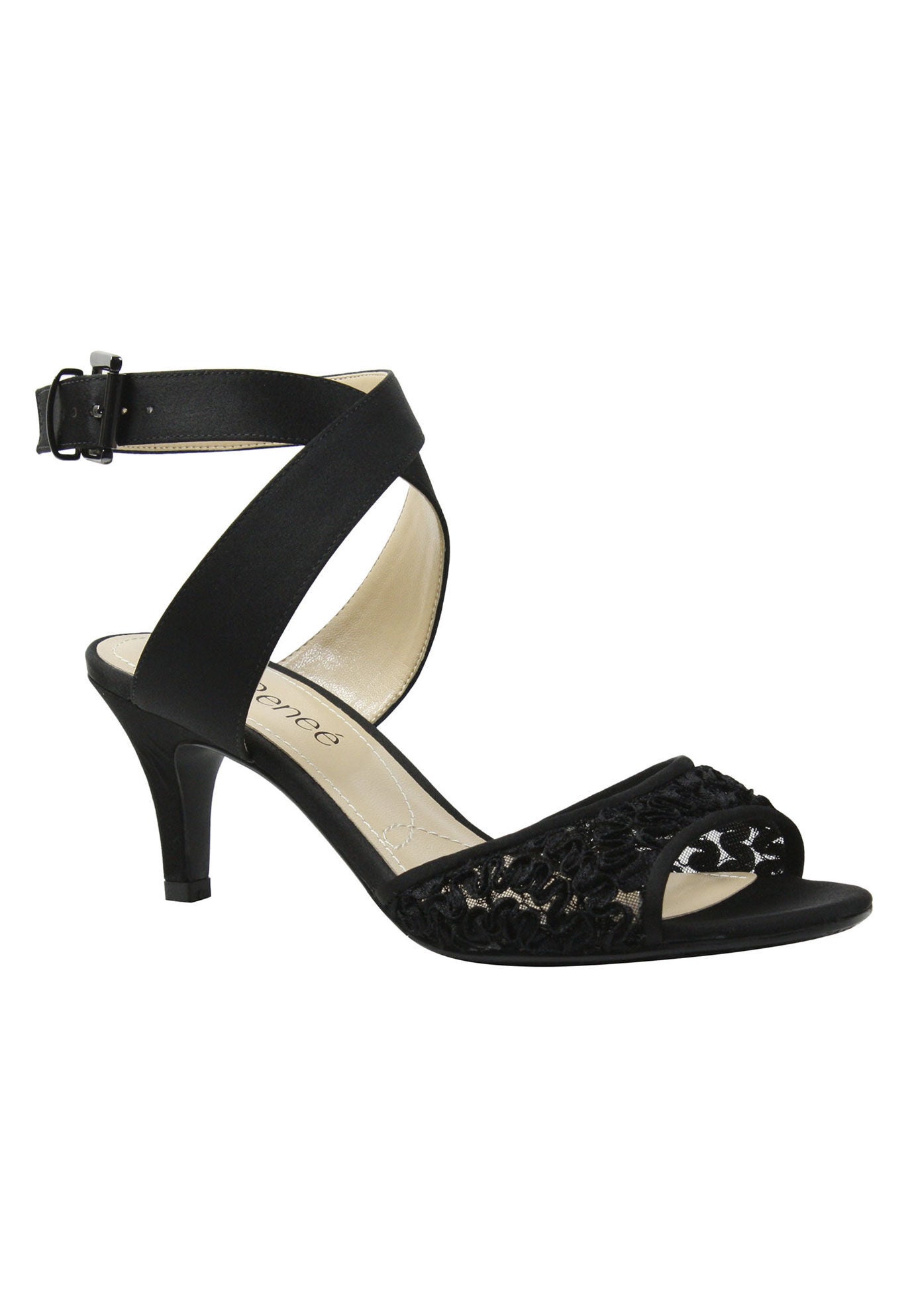 Women's Soncino Sandals by J. Renee® in Black (Size 6 M)