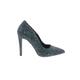 Michael Antonio Heels: Teal Marled Shoes - Women's Size 8 1/2