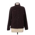 Columbia Fleece Jacket: Burgundy Jackets & Outerwear - Women's Size Medium