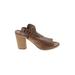 Universal Thread Heels: Brown Shoes - Women's Size 7 1/2
