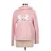 Under Armour Pullover Hoodie: Pink Tops - Women's Size Large