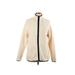 Lands' End Fleece Jacket: Ivory Jackets & Outerwear - Women's Size Large