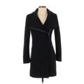 Calvin Klein Wool Coat: Black Jackets & Outerwear - Women's Size Small