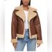 Levi's Jackets & Coats | Levi's Ladies' Faux Leather Trucker Jacket | Color: Brown | Size: M