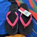 Under Armour Shoes | Nwt Under Armour W Atlantic Dune T Slippers | Color: Black/Pink | Size: 7